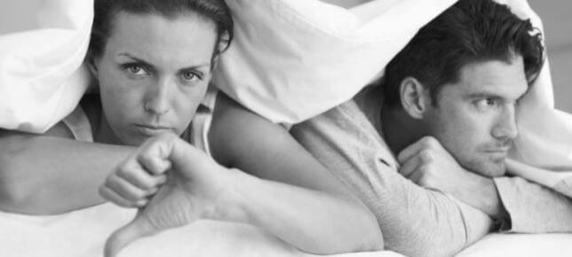 У мужчыны праблемы з патэнцыяй